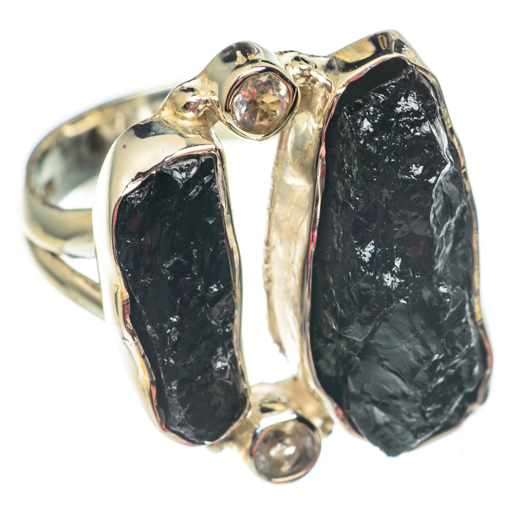 Black Tourmaline Rings handcrafted by Anasilvercos - RING67568