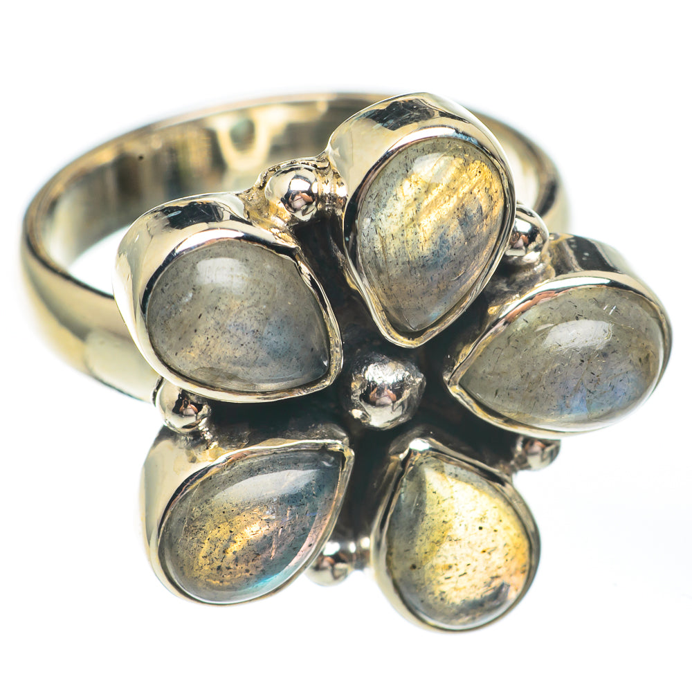 Labradorite Rings handcrafted by Anasilvercos - RING67576