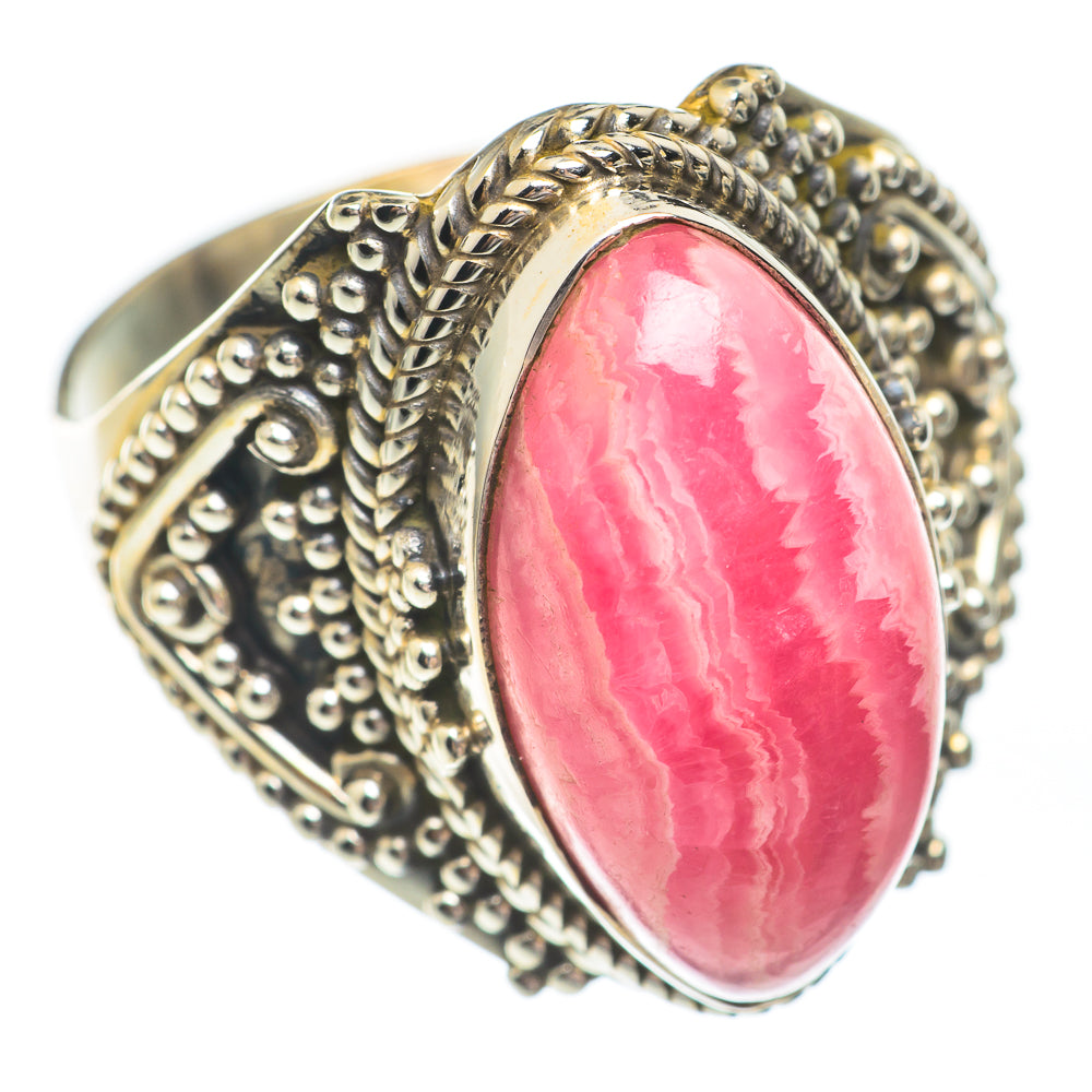 Rhodochrosite Rings handcrafted by Anasilvercos - RING67584