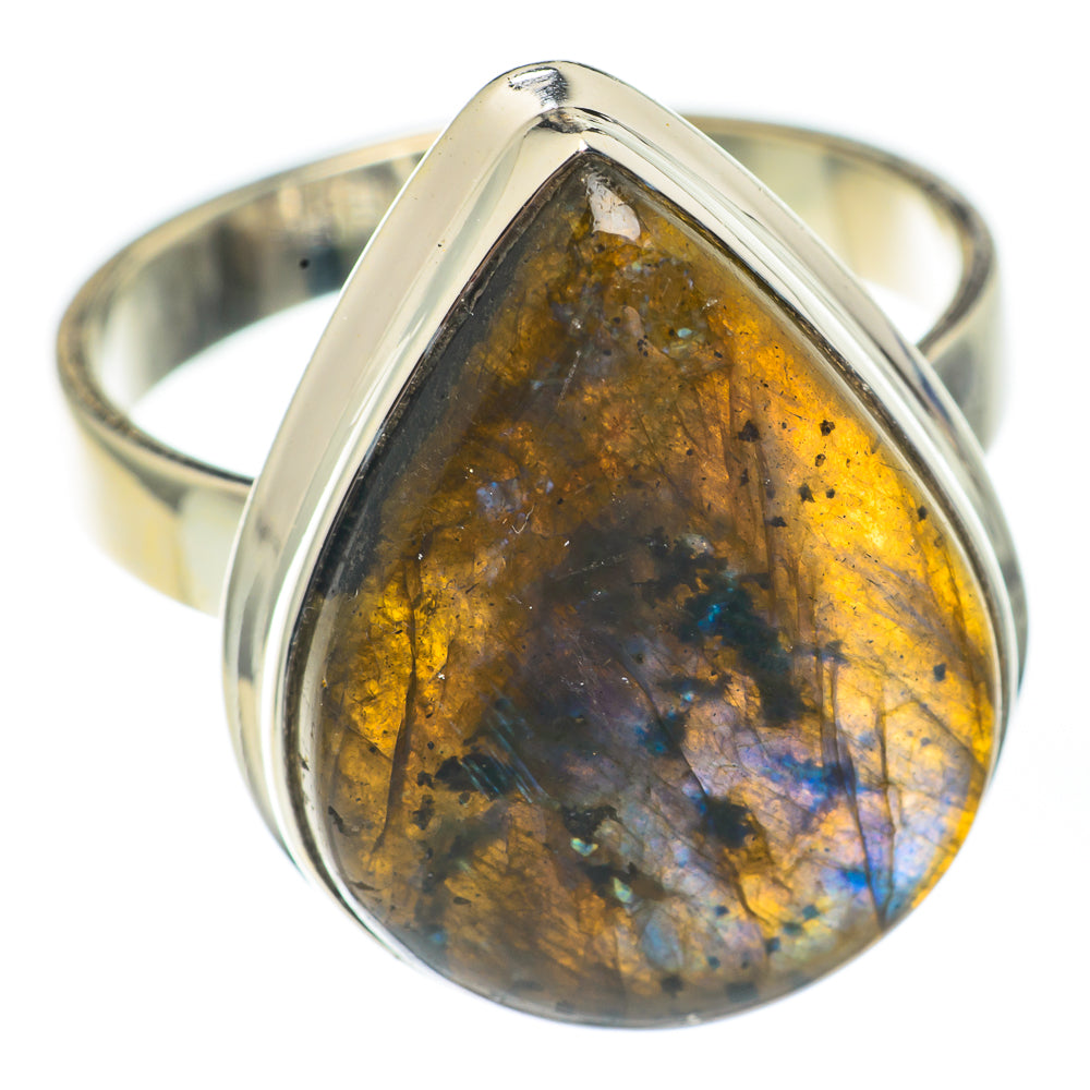 Labradorite Rings handcrafted by Anasilvercos - RING67601