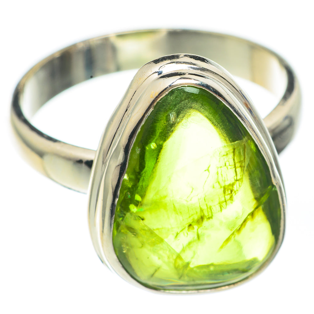 Peridot Rings handcrafted by Anasilvercos - RING67602