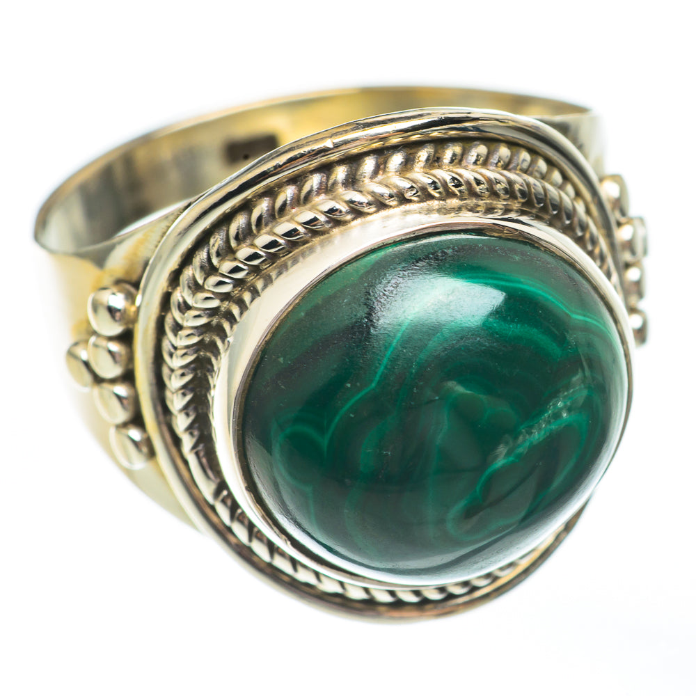 Malachite Rings handcrafted by Anasilvercos - RING67604