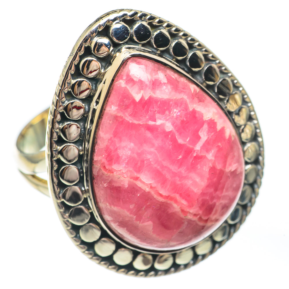 Rhodochrosite Rings handcrafted by Anasilvercos - RING67607