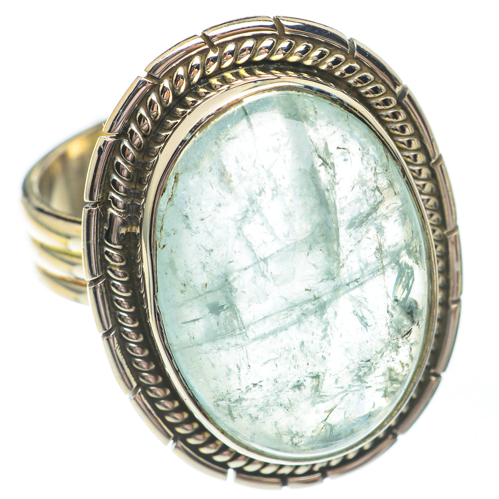 Aquamarine Rings handcrafted by Anasilvercos - RING67623