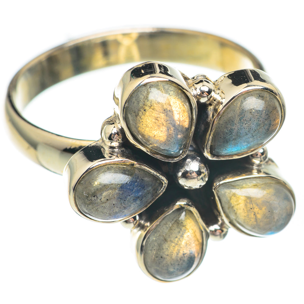 Labradorite Rings handcrafted by Anasilvercos - RING67624