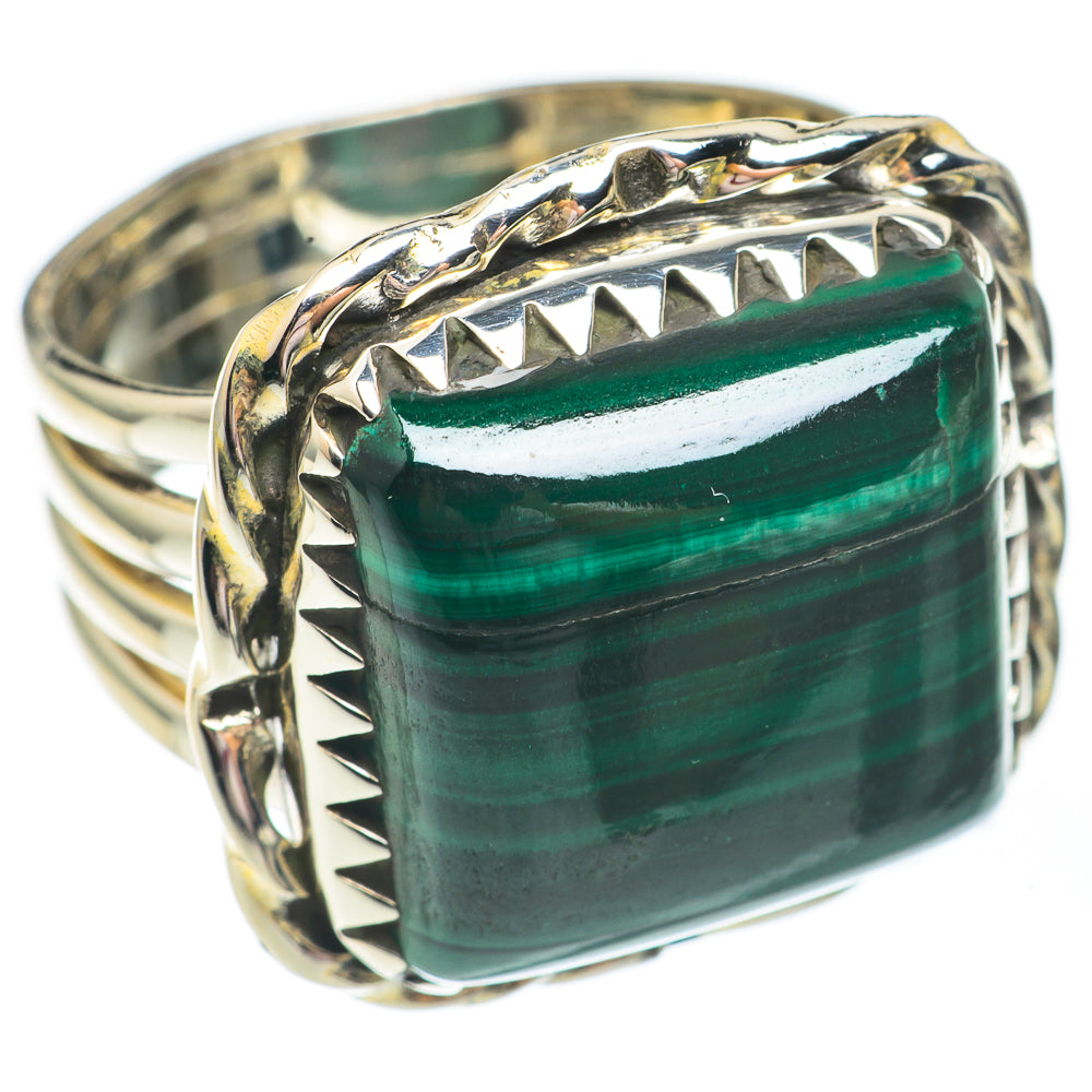 Malachite Rings handcrafted by Anasilvercos - RING67627