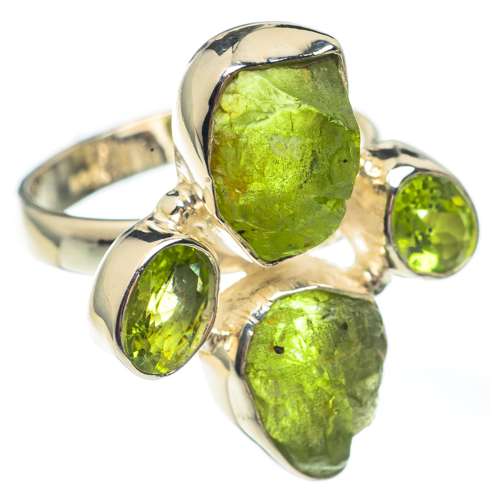 Peridot Rings handcrafted by Anasilvercos - RING67628