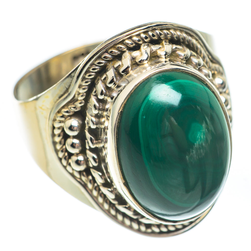 Malachite Rings handcrafted by Anasilvercos - RING67629