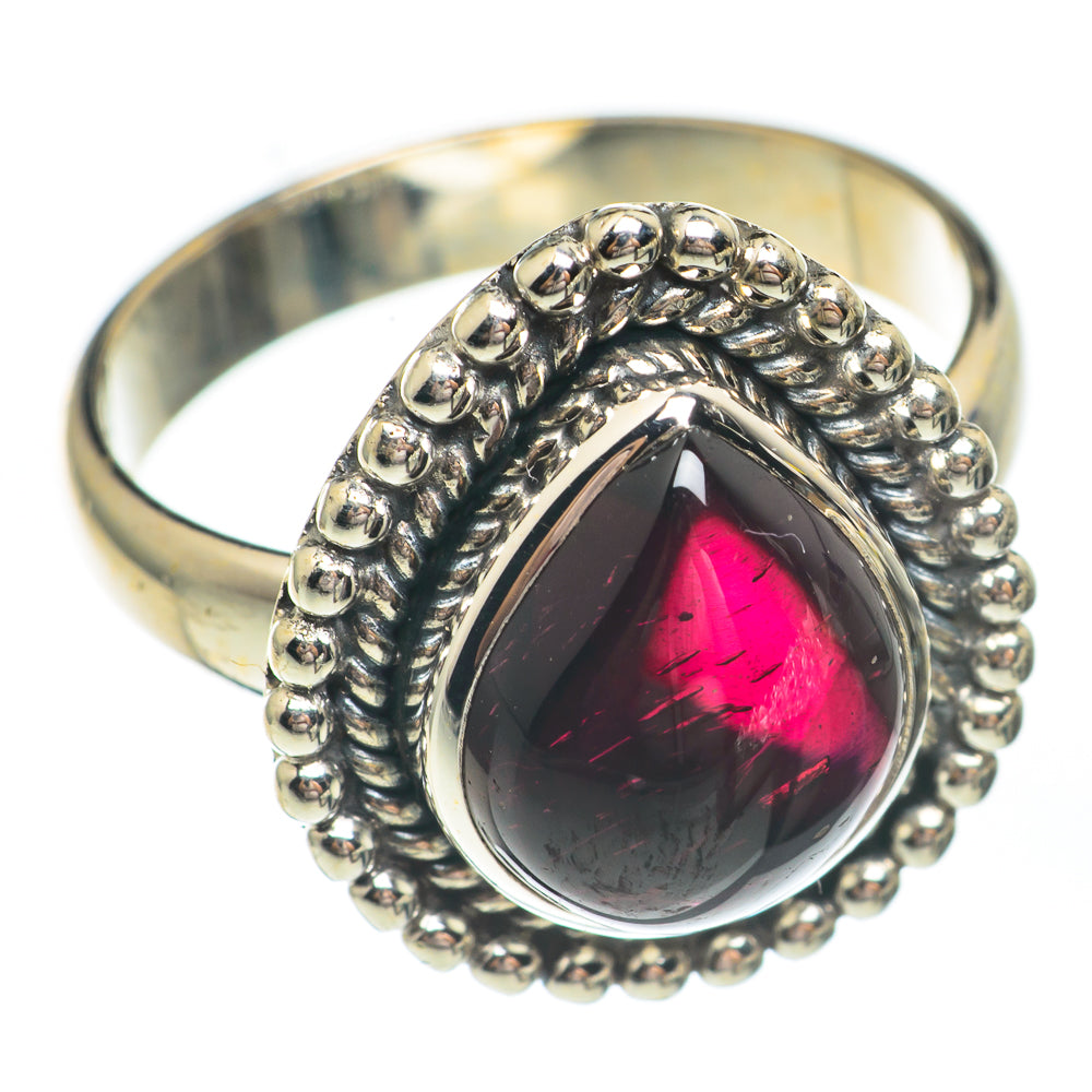 Garnet Rings handcrafted by Anasilvercos - RING67636