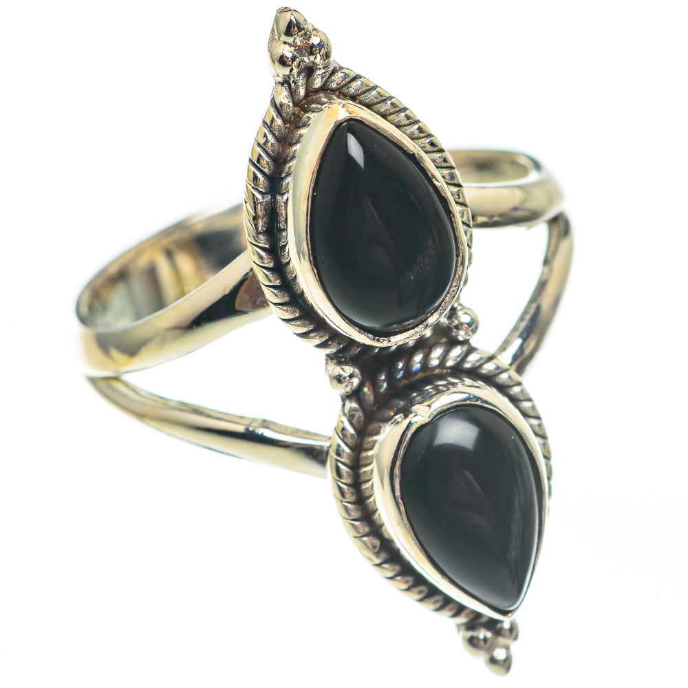 Black Onyx Rings handcrafted by Anasilvercos - RING67643