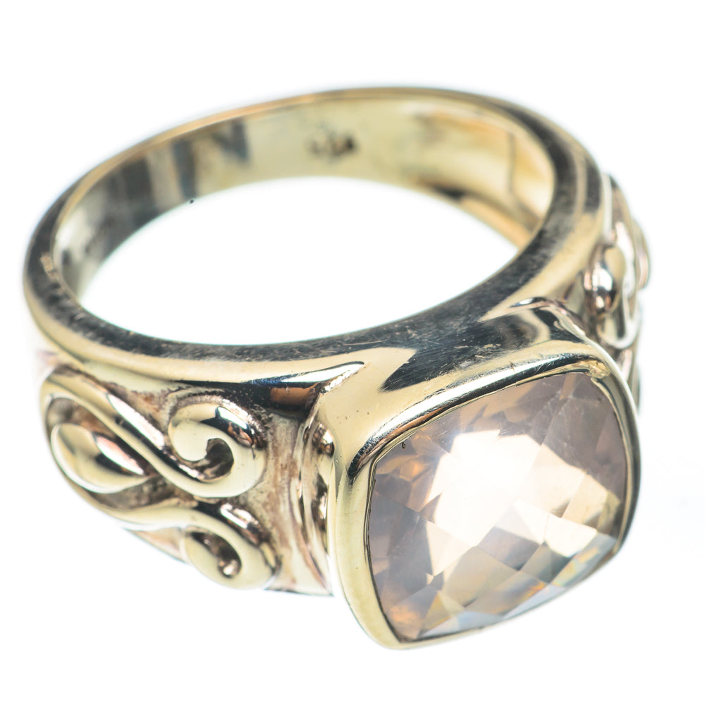 Rose Quartz Rings handcrafted by Anasilvercos - RING67660