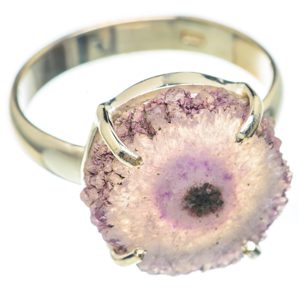 Amethyst Stalactite Rings handcrafted by Anasilvercos - RING67664