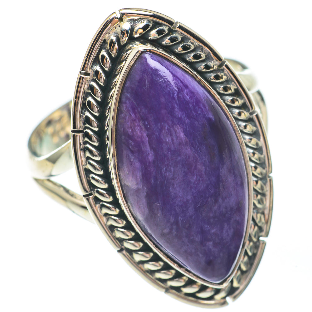 Charoite Rings handcrafted by Anasilvercos - RING67665