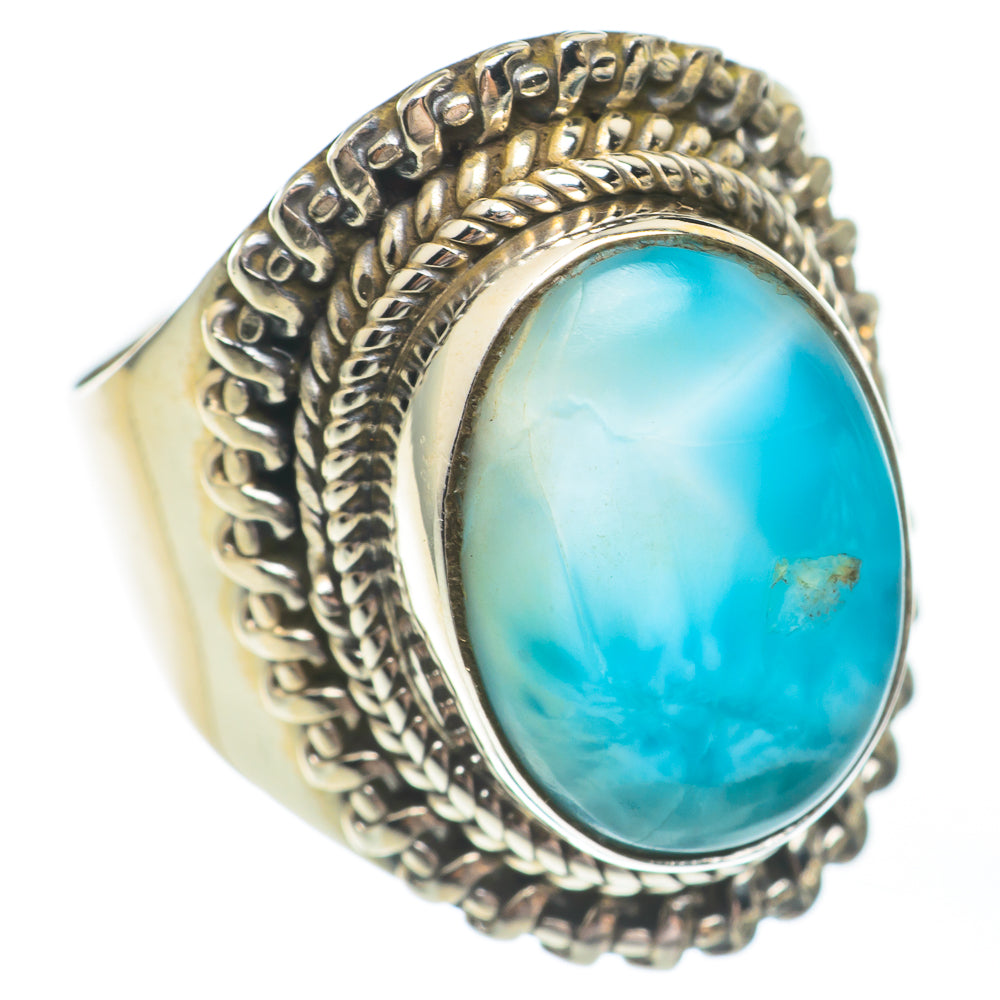 Larimar Rings handcrafted by Anasilvercos - RING67672