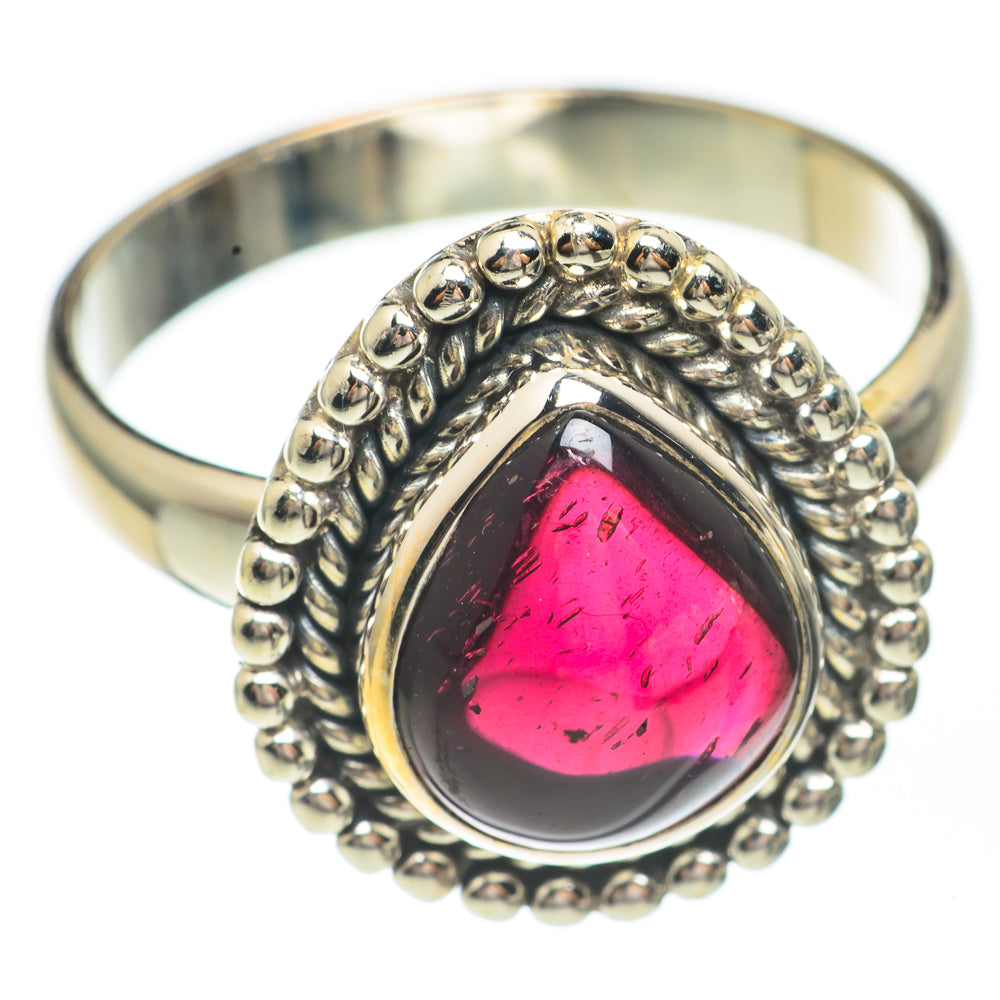 Garnet Rings handcrafted by Anasilvercos - RING67686