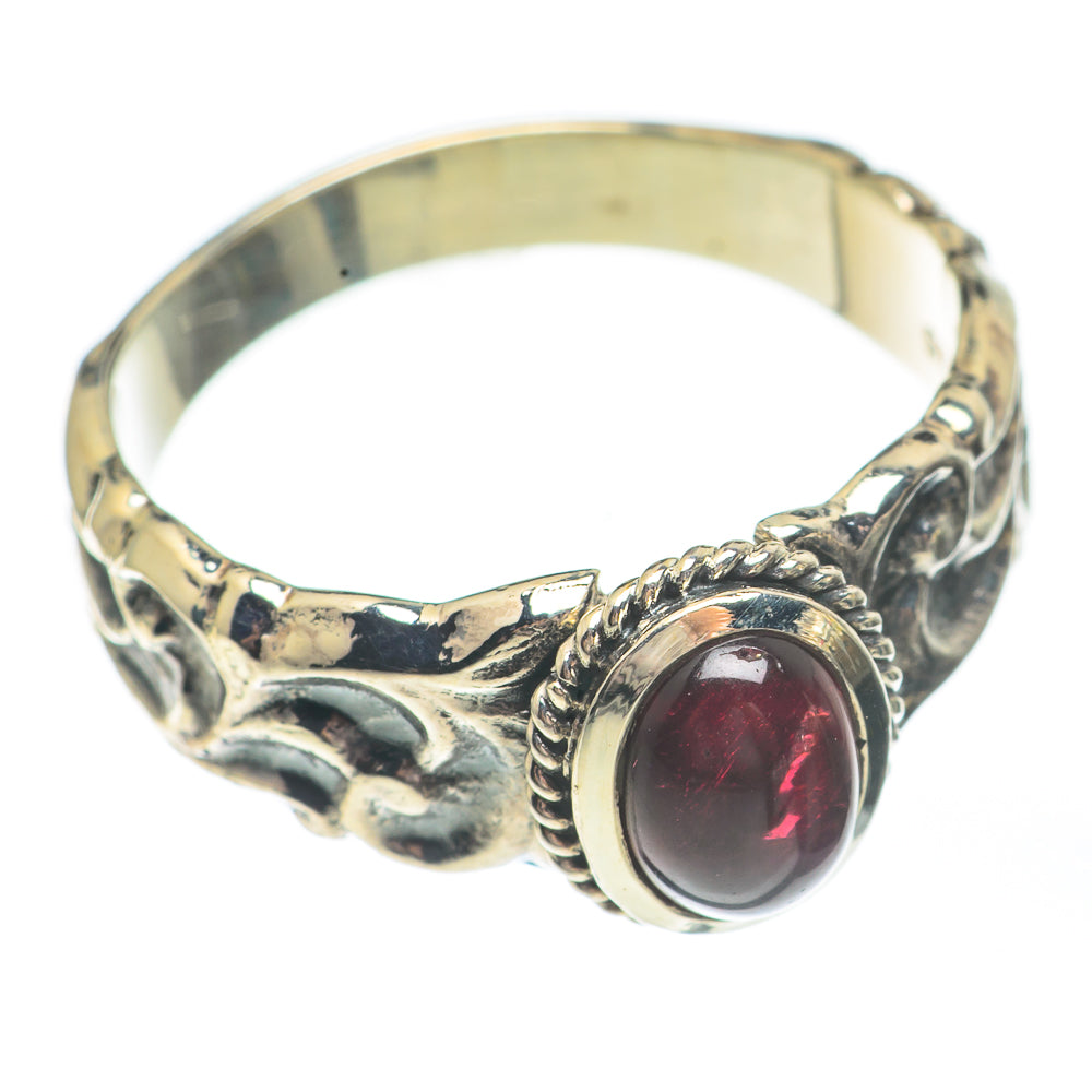 Garnet Rings handcrafted by Anasilvercos - RING67687