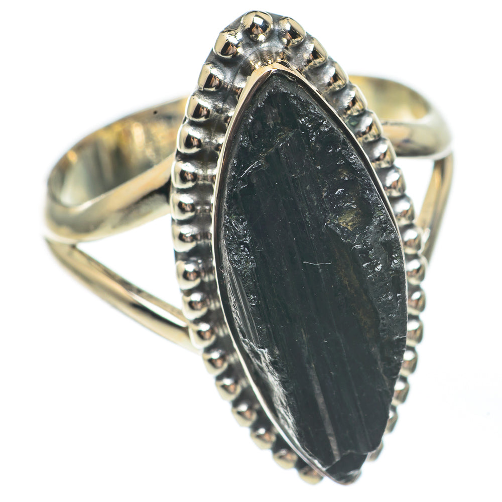 Black Tourmaline Rings handcrafted by Anasilvercos - RING67692