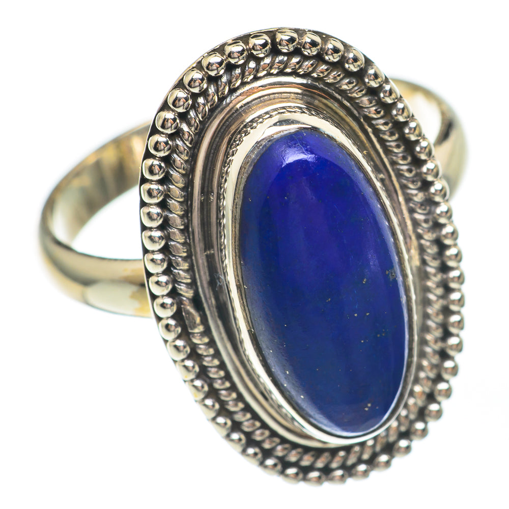 Lapis Lazuli Rings handcrafted by Anasilvercos - RING67696