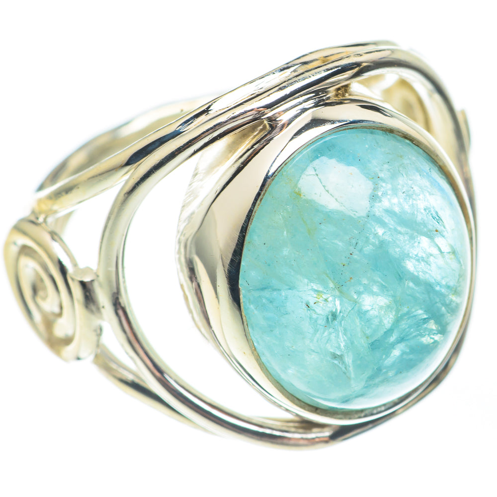 Aquamarine Rings handcrafted by Anasilvercos - RING67698