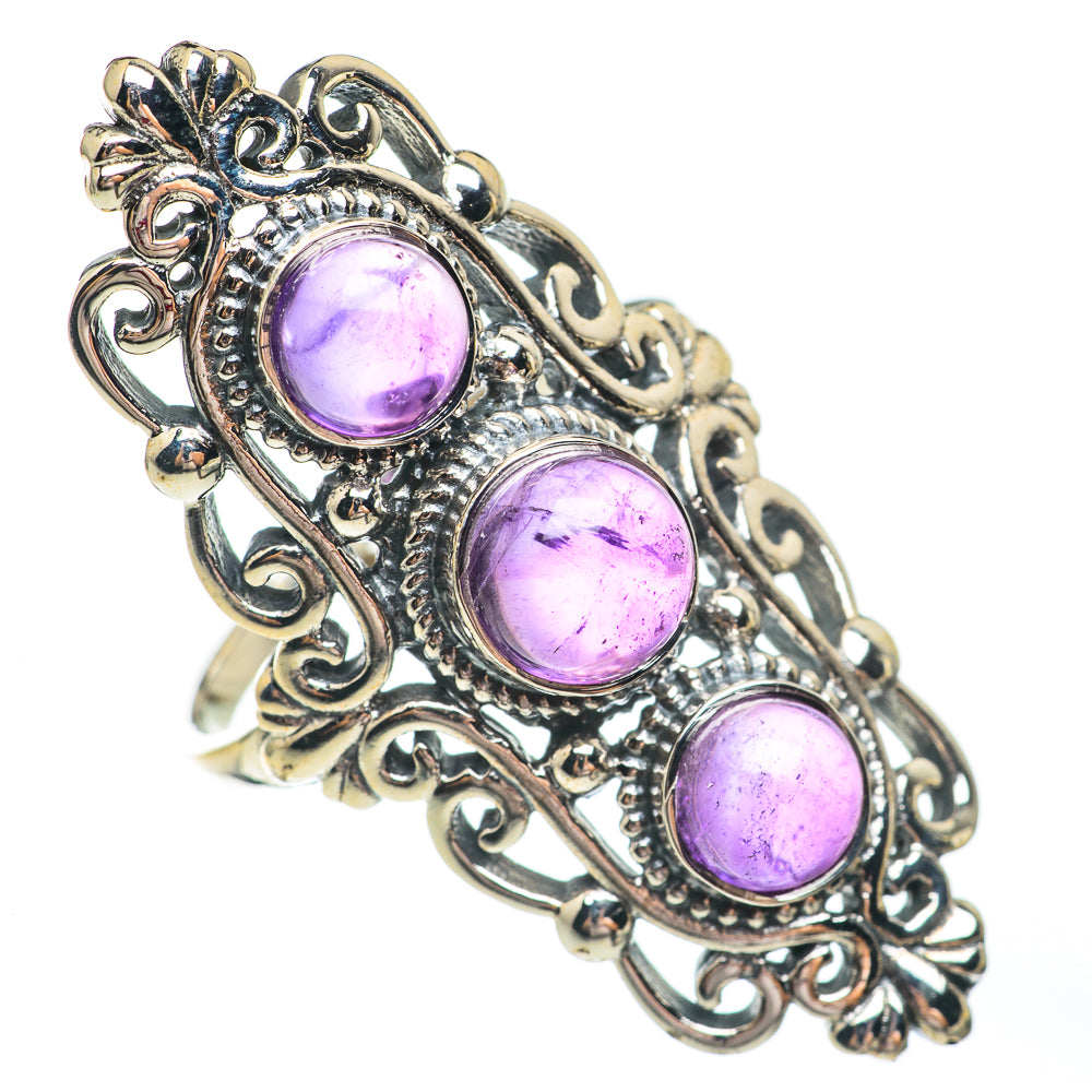 Amethyst Rings handcrafted by Anasilvercos - RING67712