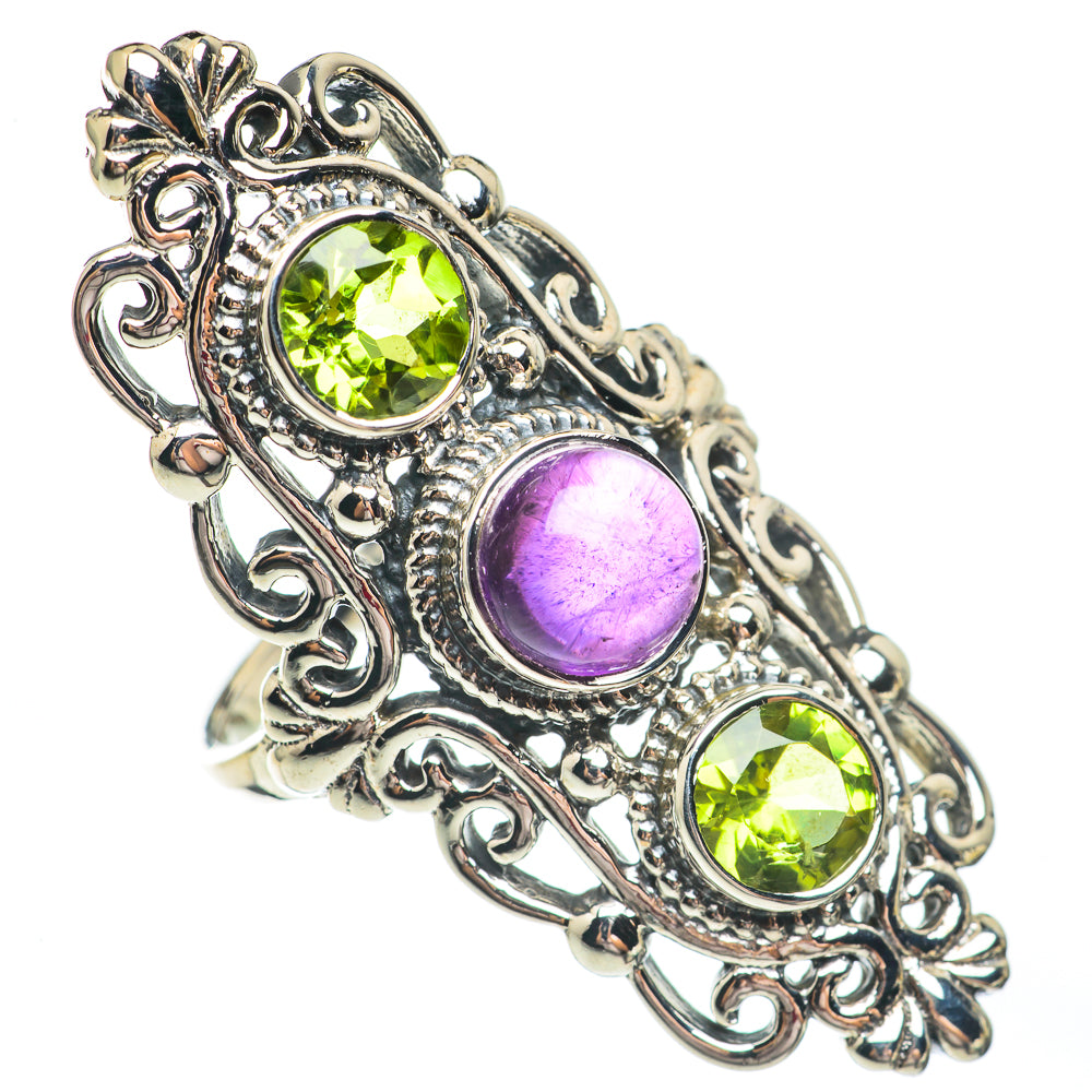 Amethyst Rings handcrafted by Anasilvercos - RING67723