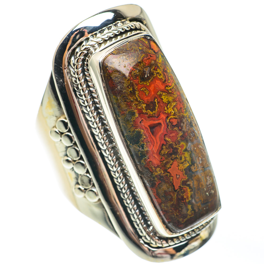 Moroccan Agate Rings handcrafted by Anasilvercos - RING67739