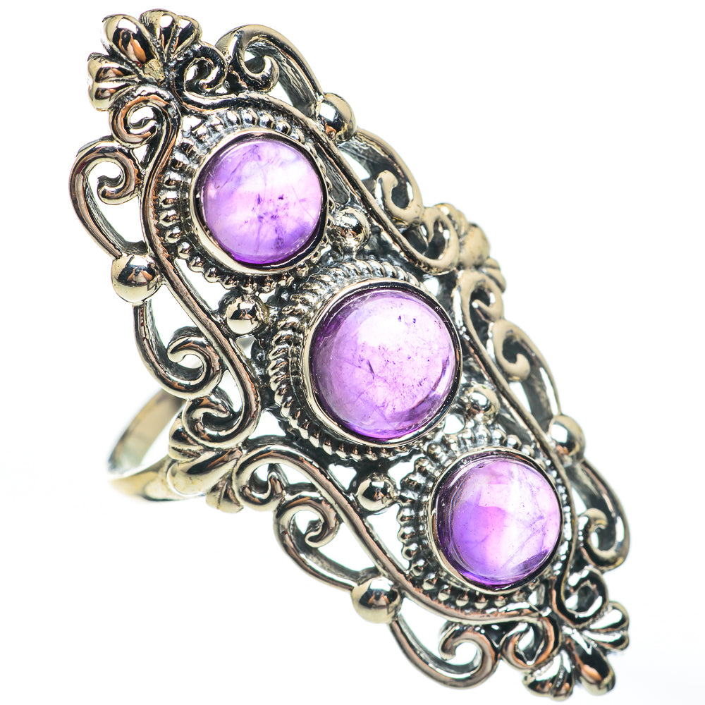 Amethyst Rings handcrafted by Anasilvercos - RING67748
