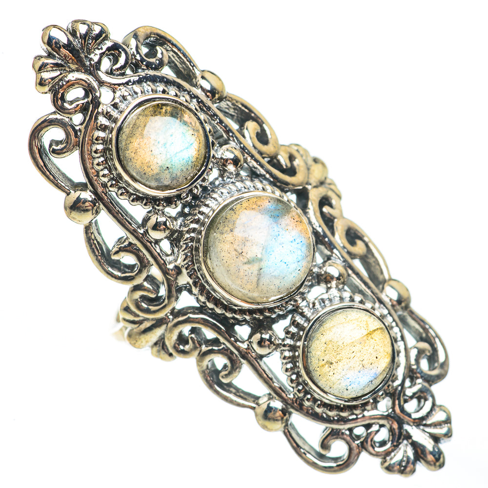 Labradorite Rings handcrafted by Anasilvercos - RING67762