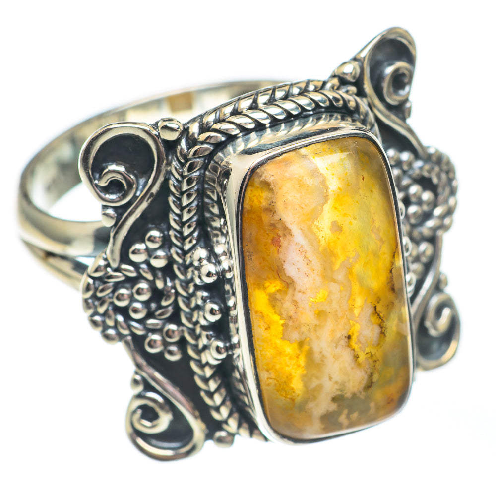 Ocean Jasper Rings handcrafted by Anasilvercos - RING67775
