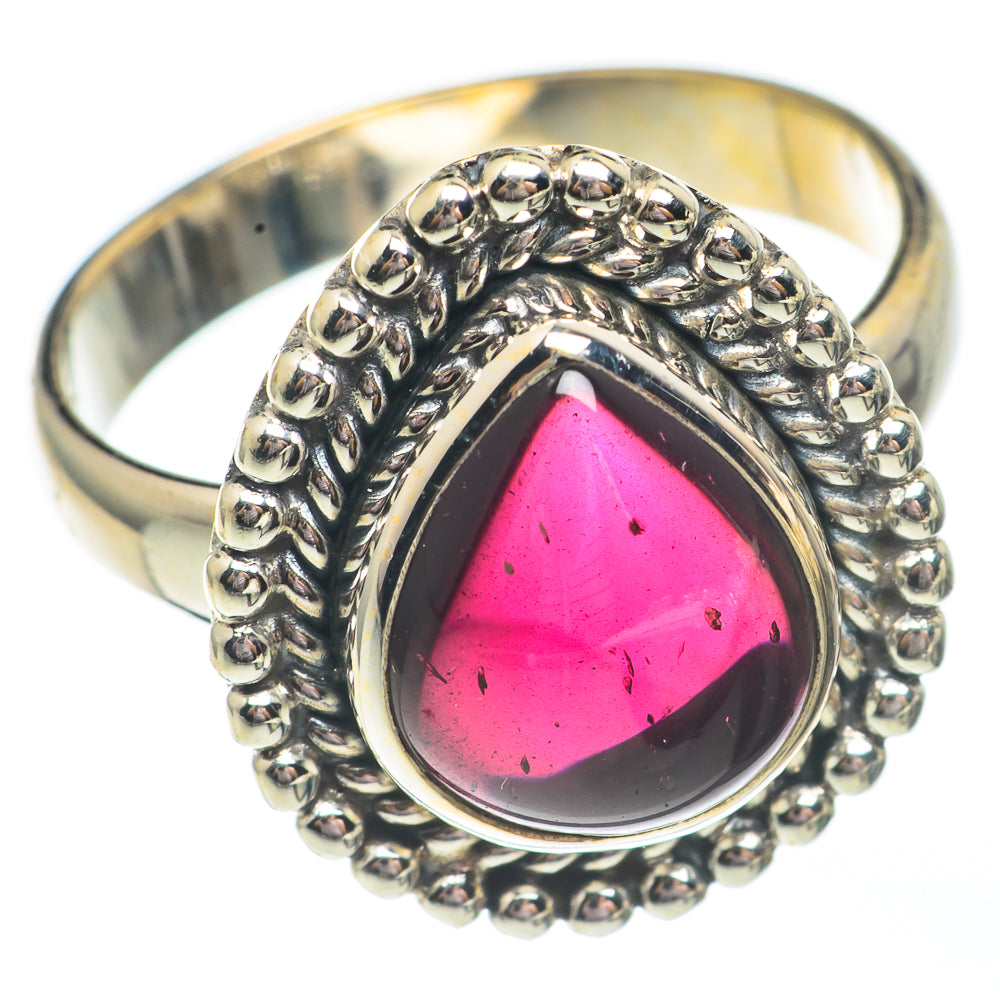 Garnet Rings handcrafted by Anasilvercos - RING67781