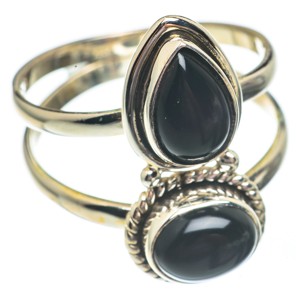 Black Onyx Rings handcrafted by Anasilvercos - RING67824