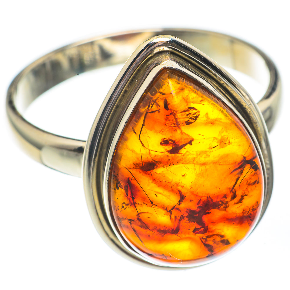 Baltic Amber Rings handcrafted by Anasilvercos - RING67847