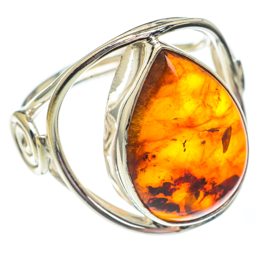 Baltic Amber Rings handcrafted by Anasilvercos - RING67848