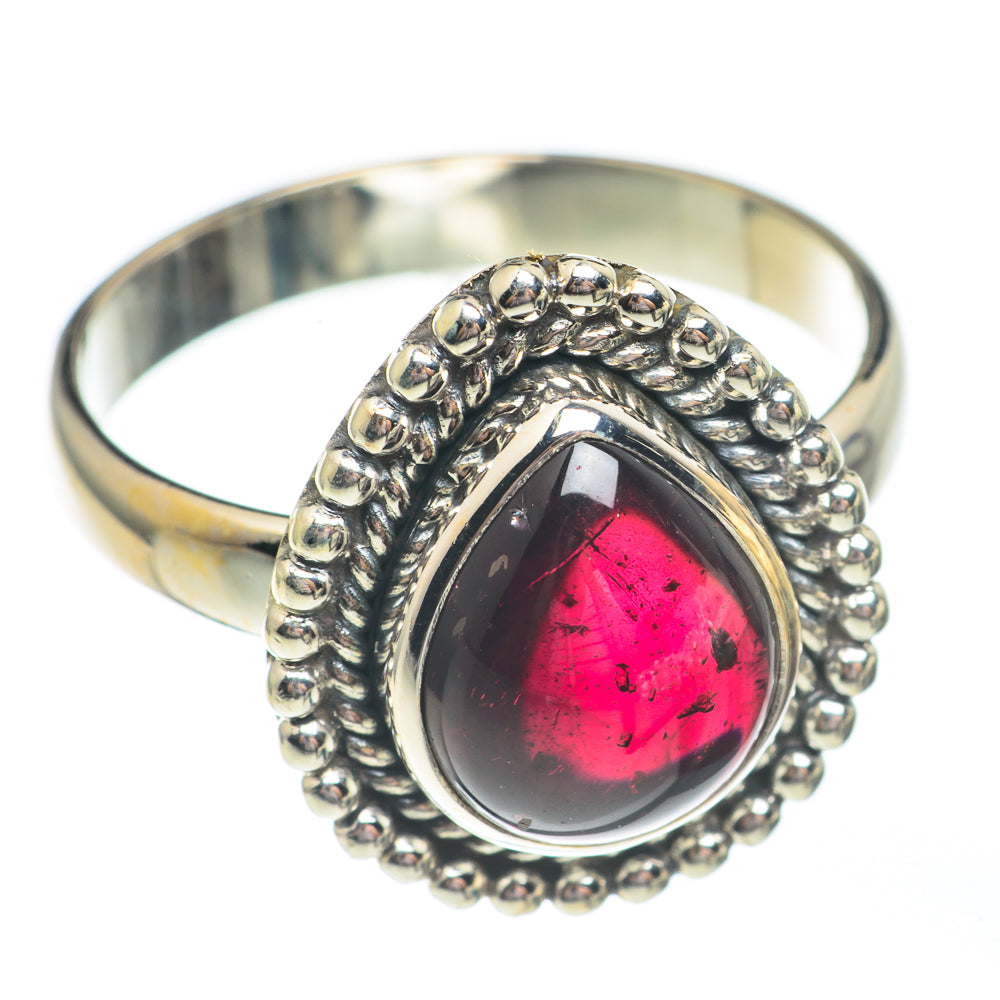 Garnet Rings handcrafted by Anasilvercos - RING67853