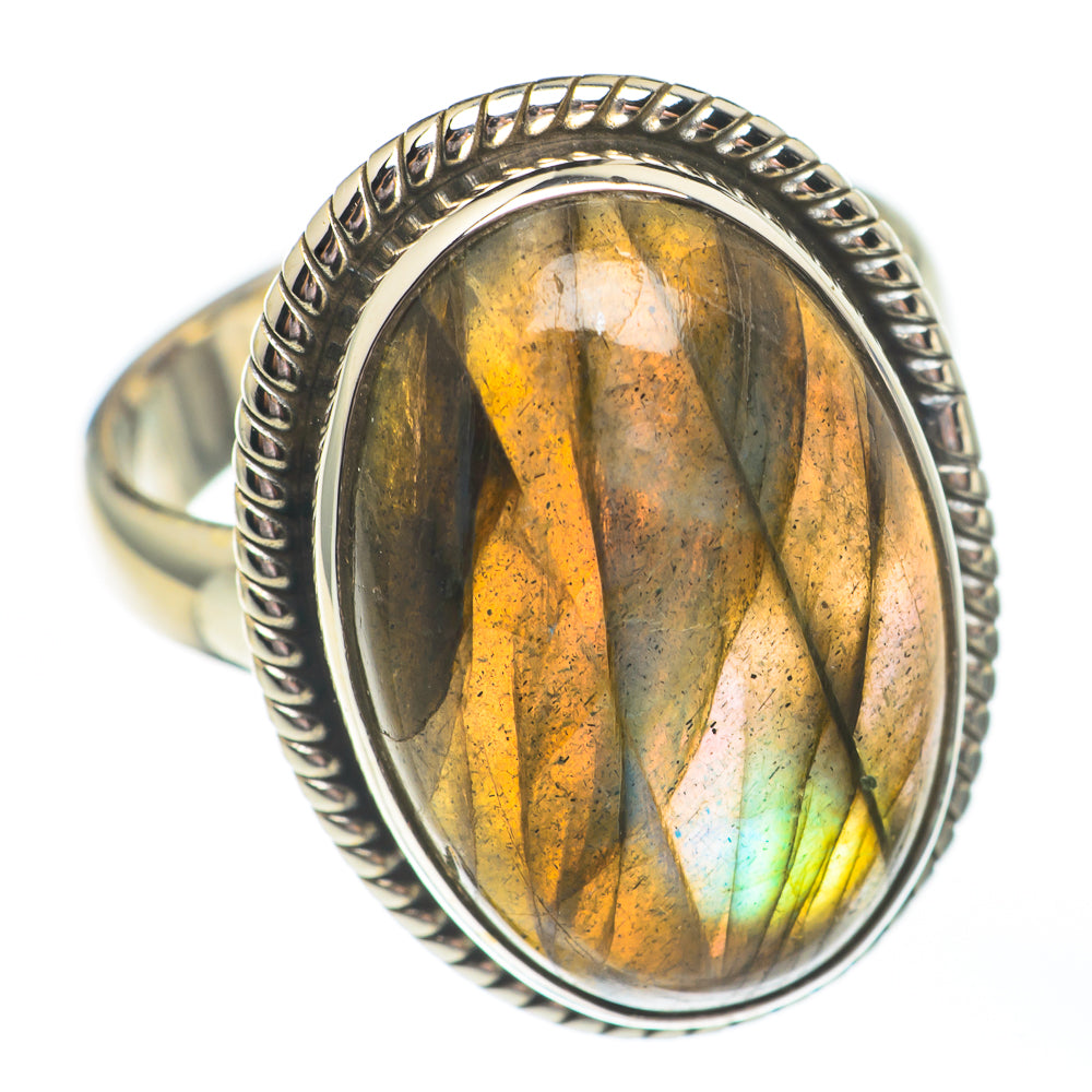 Labradorite Rings handcrafted by Anasilvercos - RING67867