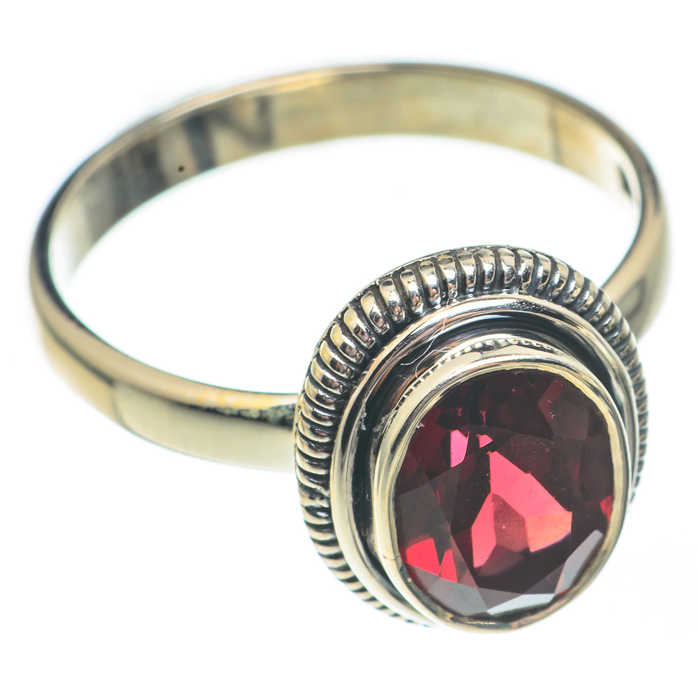 Garnet Rings handcrafted by Anasilvercos - RING67885