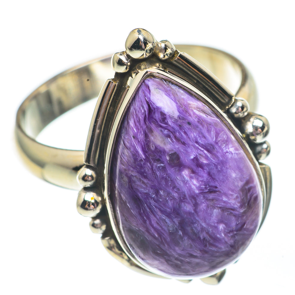 Charoite Rings handcrafted by Anasilvercos - RING67887