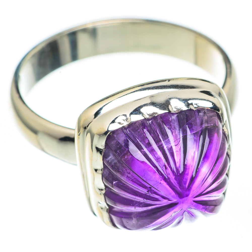 Amethyst Rings handcrafted by Anasilvercos - RING67888