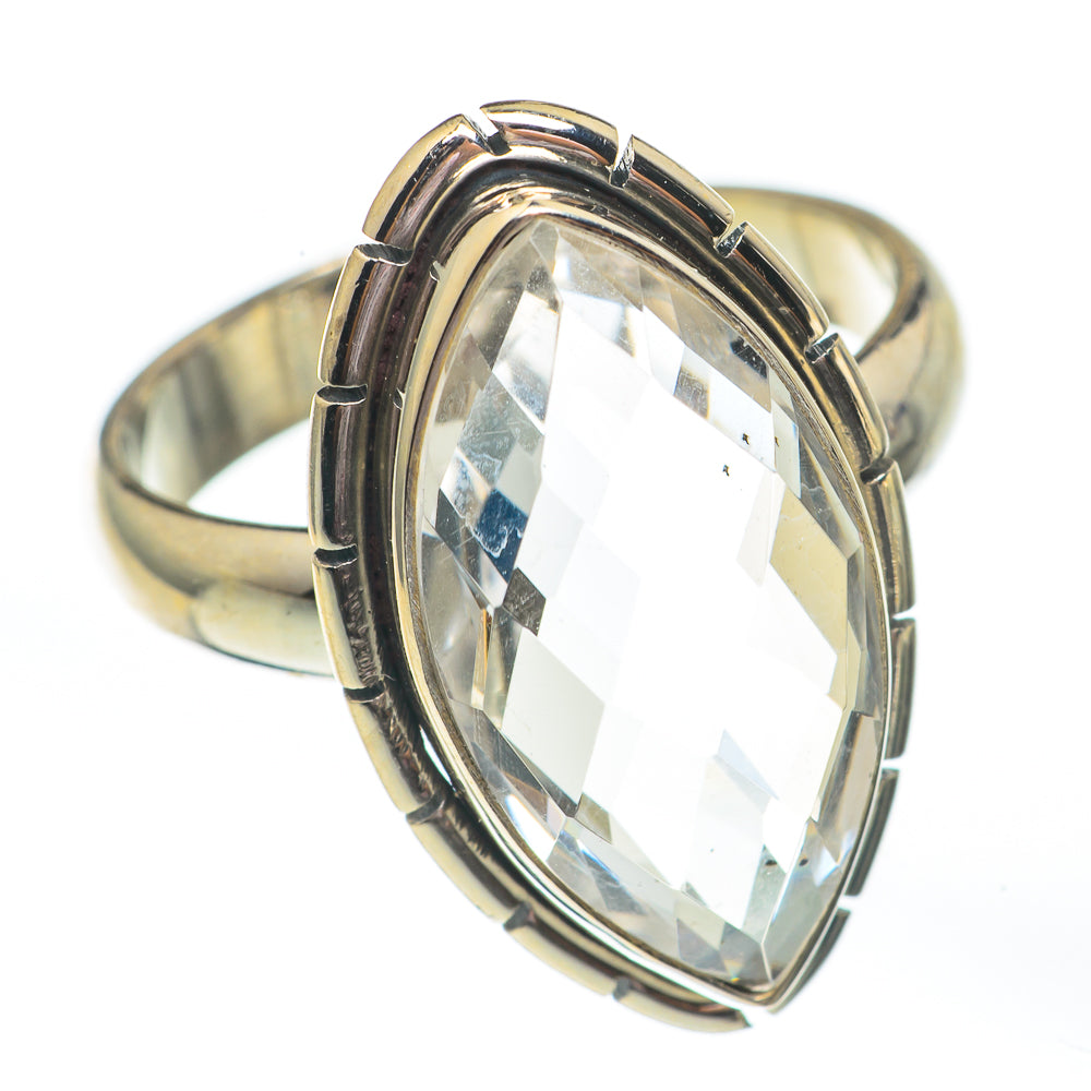 White Quartz Rings handcrafted by Anasilvercos - RING67895