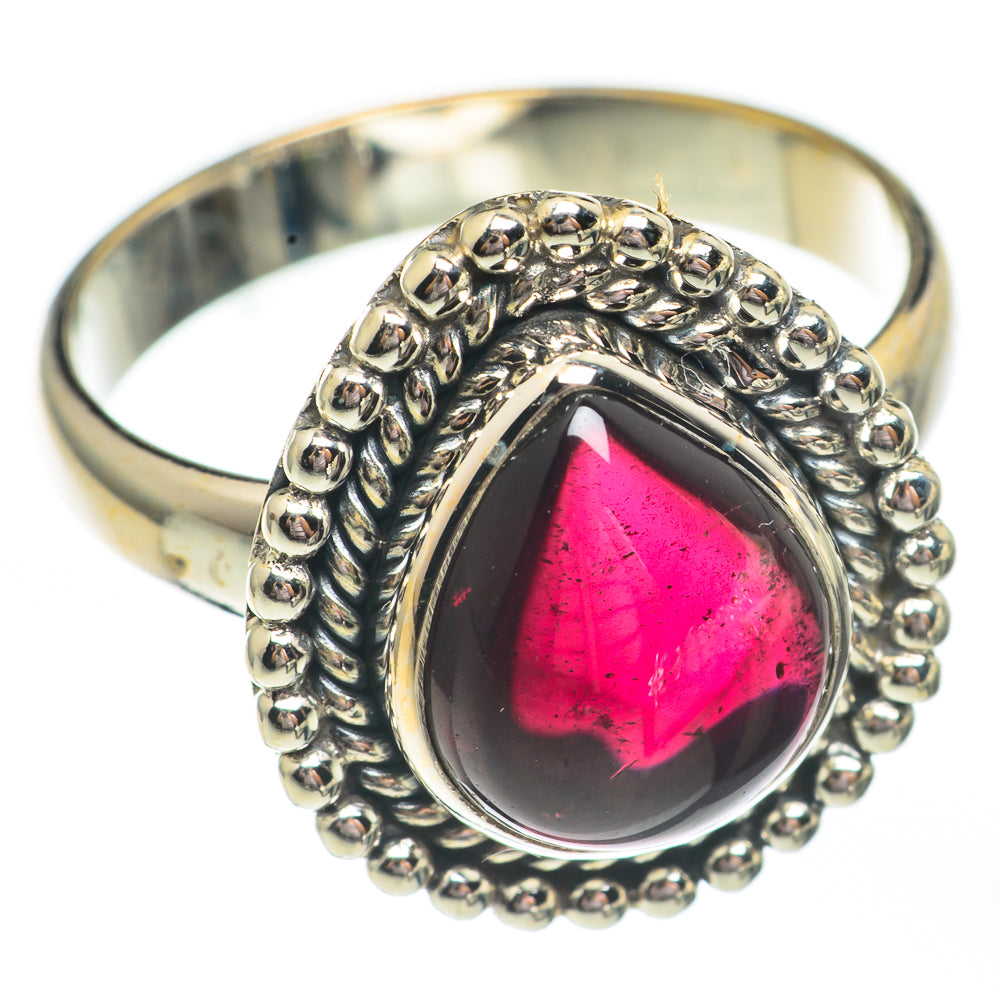 Garnet Rings handcrafted by Anasilvercos - RING67916
