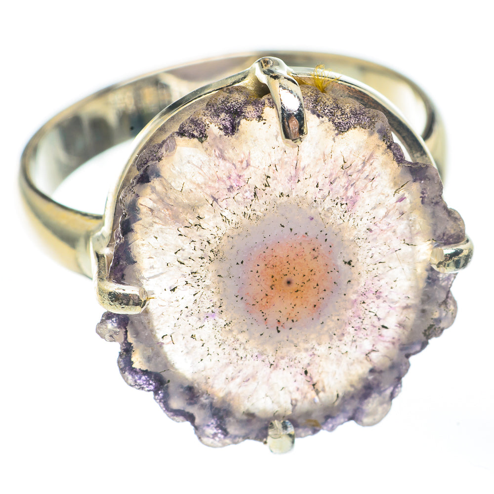 Amethyst Stalactite Rings handcrafted by Anasilvercos - RING67919