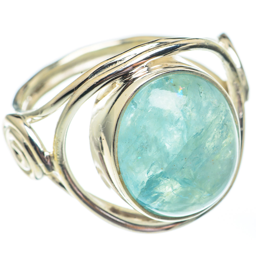 Aquamarine Rings handcrafted by Anasilvercos - RING67934