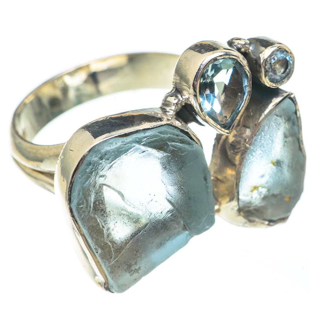 Aquamarine Rings handcrafted by Anasilvercos - RING67936