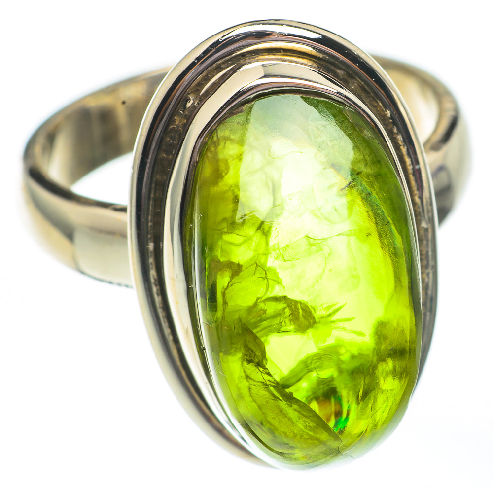 Peridot Rings handcrafted by Anasilvercos - RING67937
