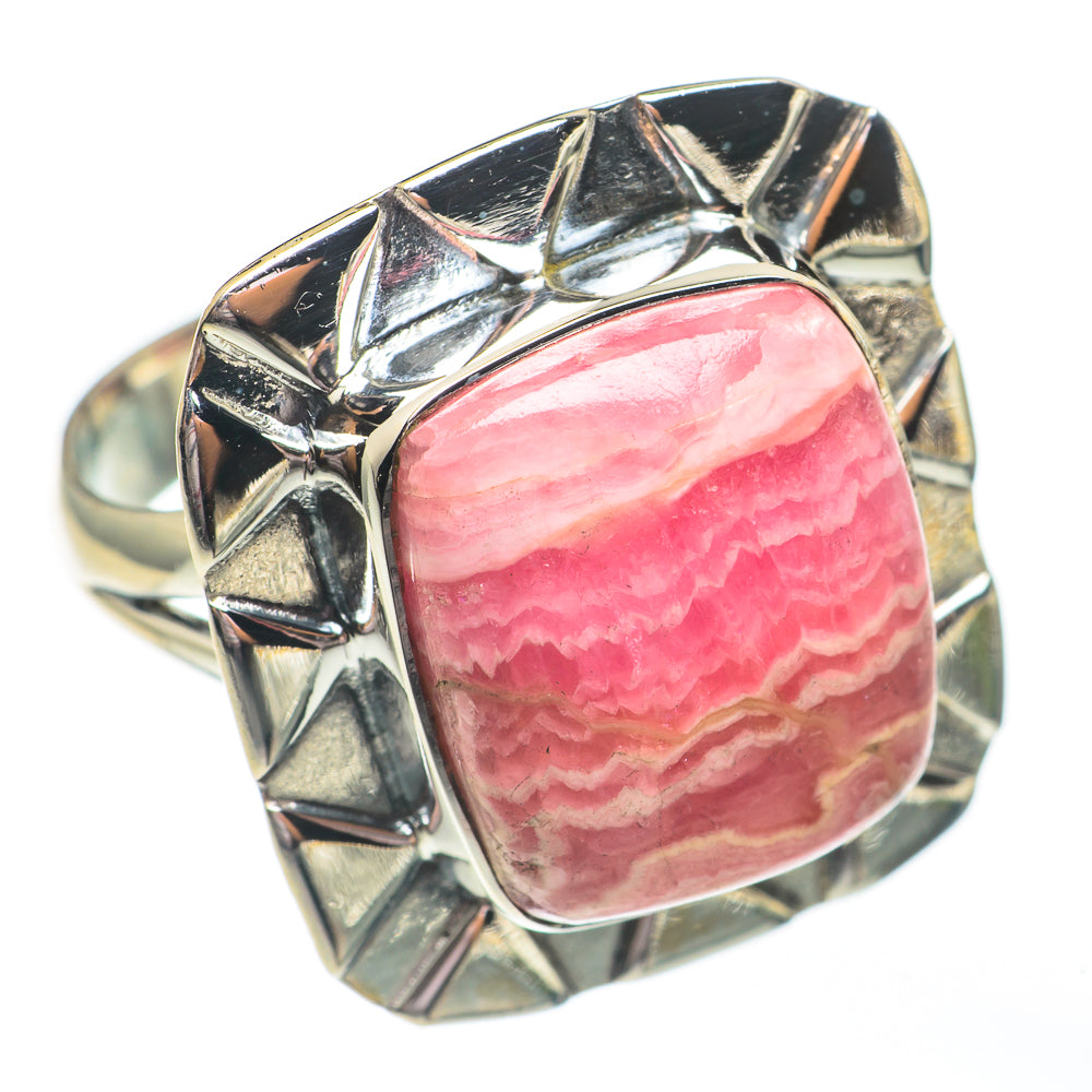 Rhodochrosite Rings handcrafted by Anasilvercos - RING67946