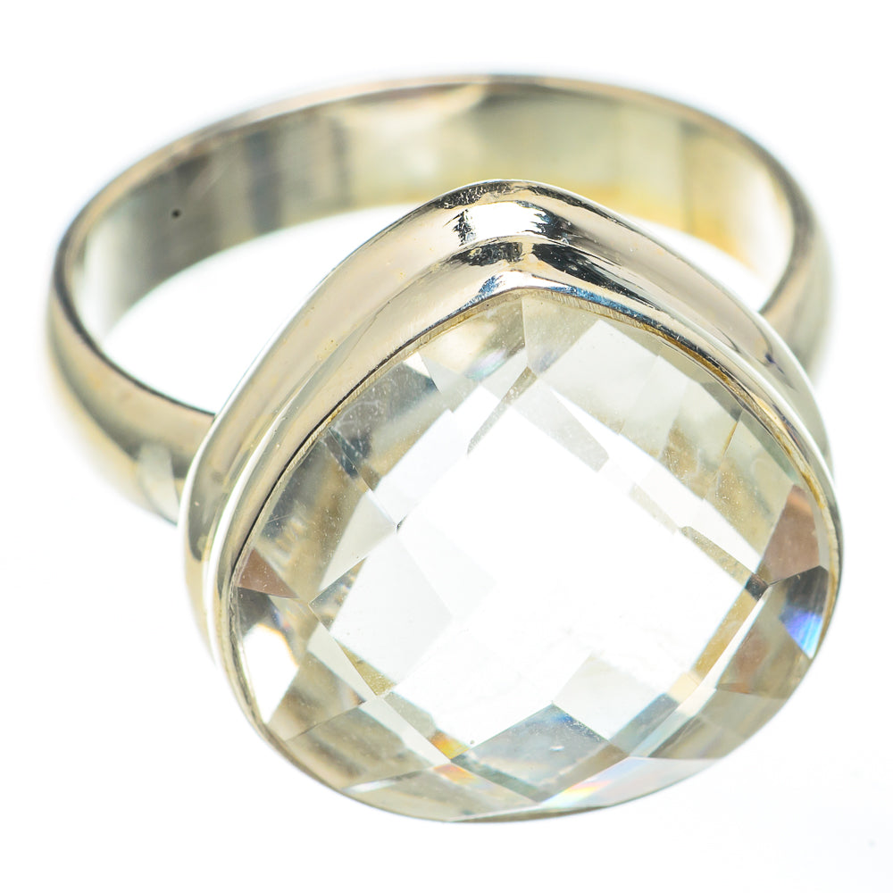 White Quartz Rings handcrafted by Anasilvercos - RING67955