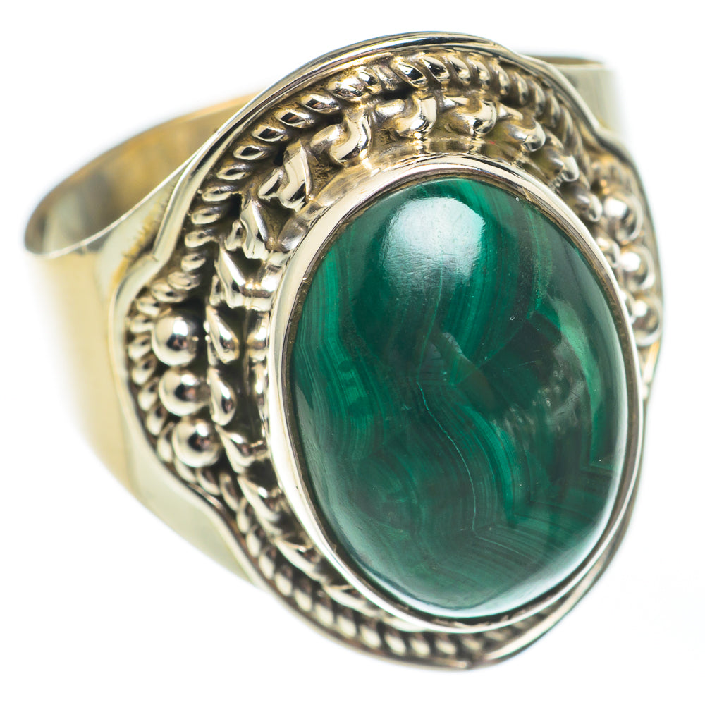 Malachite Rings handcrafted by Anasilvercos - RING67969