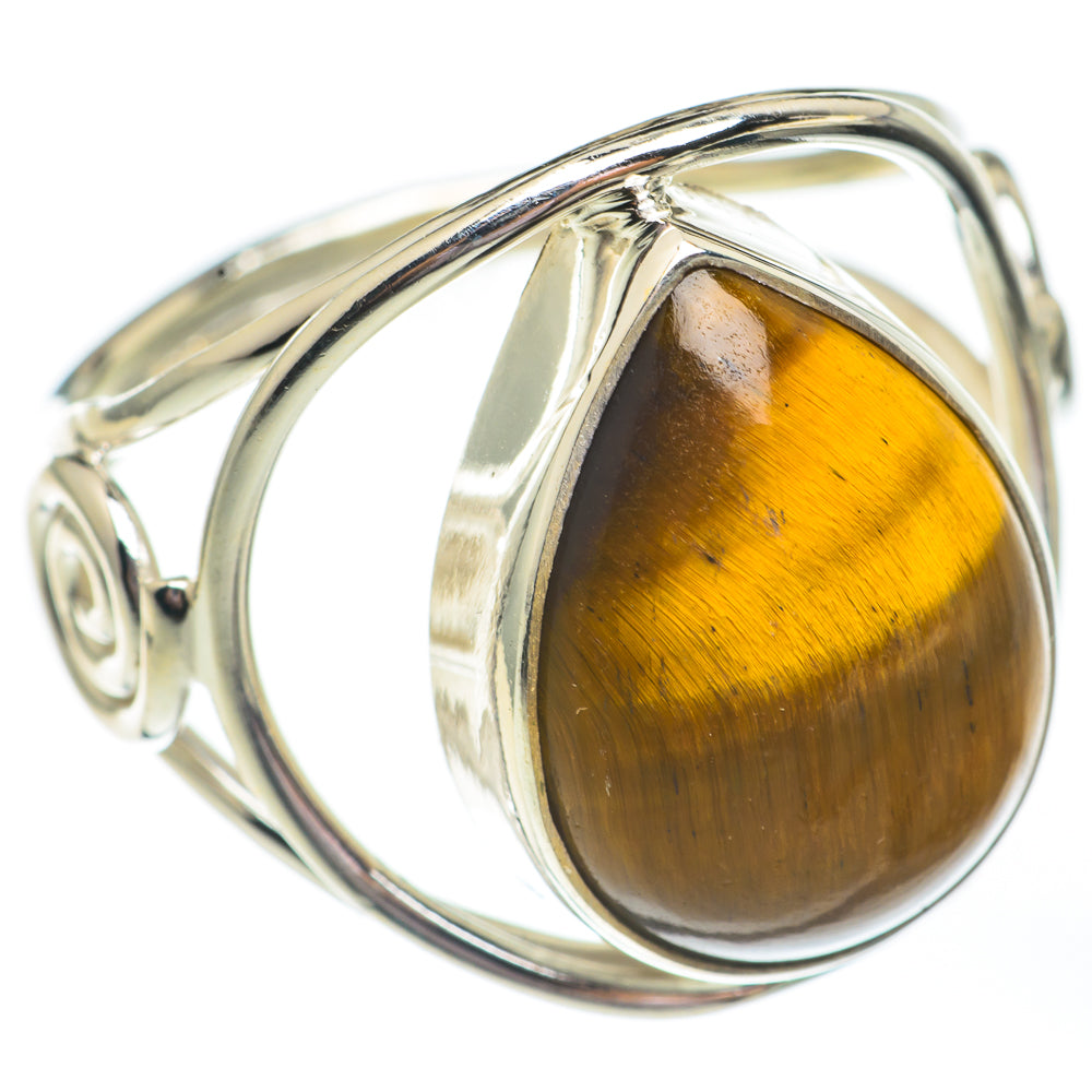 Tiger Eye Rings handcrafted by Anasilvercos - RING67971