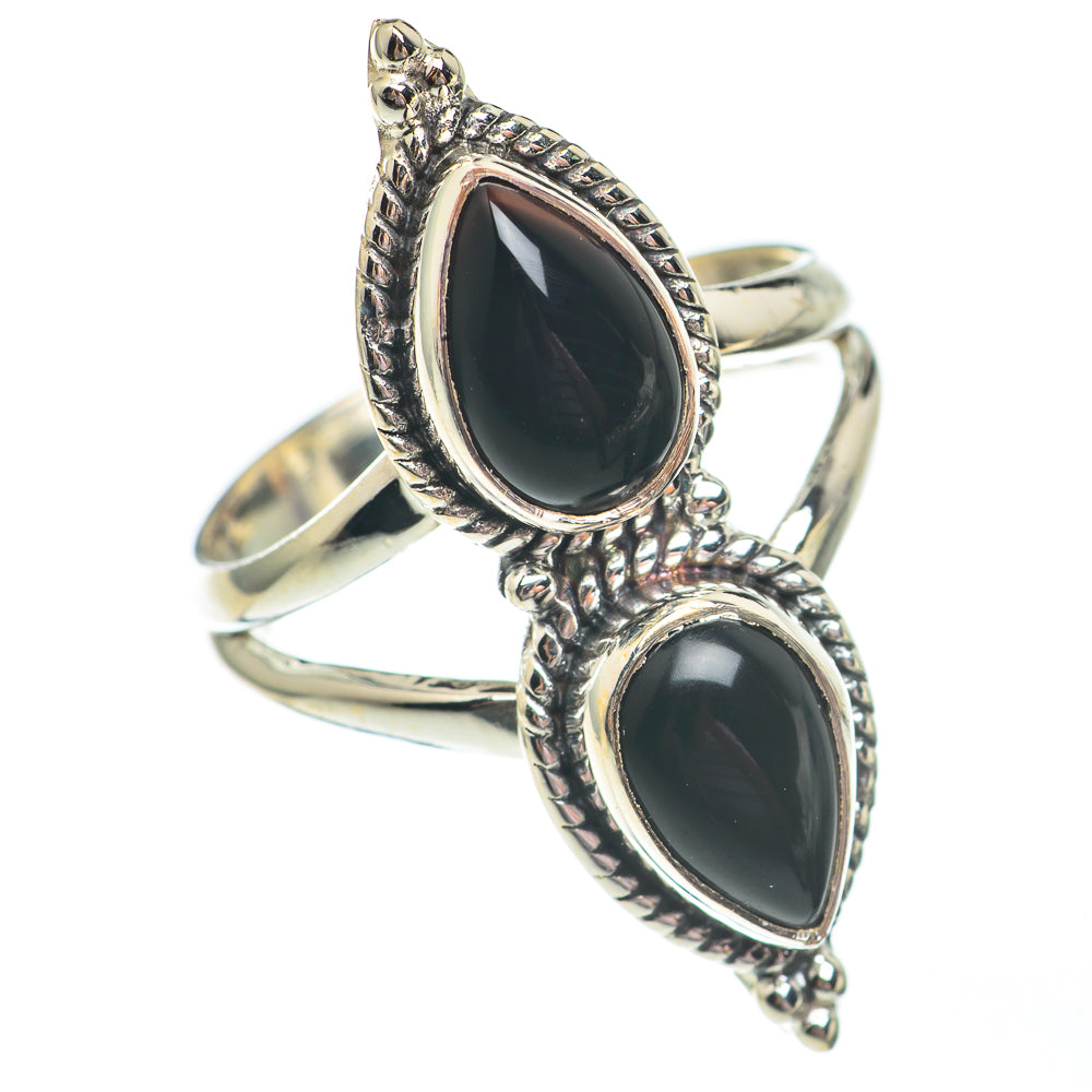 Black Onyx Rings handcrafted by Anasilvercos - RING67979