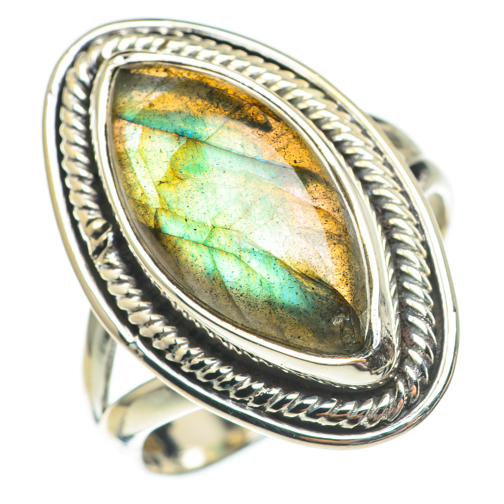 Labradorite Rings handcrafted by Anasilvercos - RING67994